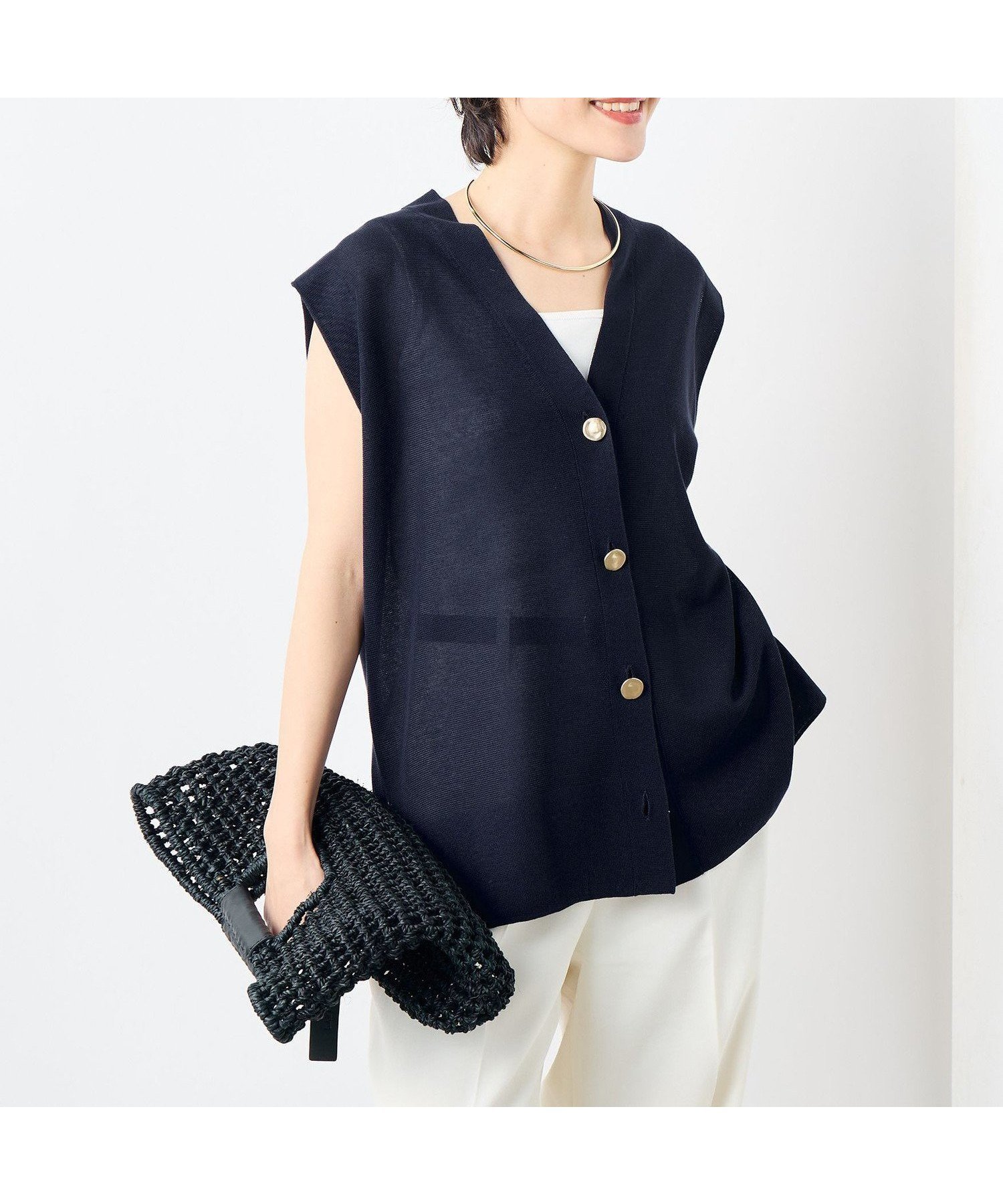 【ノーリーズ/NOLLEY'S】の《手洗い可能》ドライタッチ肩タックベスト インテリア・キッズ・メンズ・レディースファッション・服の通販 founy(ファニー) 　ファッション　Fashion　レディースファッション　Ladies' Fashion Online　アウター　Coat Outerwear　トップス・カットソー　Tops/Tshirt　ベスト/ジレ　Gilets/Vests　2025年　2025　2025春夏・S/S　Ss,Spring/Summer,2025　おすすめ　Recommend　シアー　Sheer　ベスト　Vest　ミラノリブ　Milan Ribs　夏　Summer　ビジネス 仕事 通勤　Business　ネイビー|ID: prp329100004585800 ipo3291000000032682278