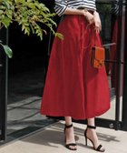 【ガール/GIRL】のタフタギャザーフレアロングスカート【洗える】 人気、トレンドファッション・服の通販 founy(ファニー) ファッション Fashion レディースファッション Fashion for Women スカート Skirts ロングスカート Long Skirts / Maxi & Midi Skirts おすすめ Recommended / Our Picks タフタ Taffeta, Structured Fabric ロング Long, Long-Length エレガント 上品 Elegant 洗える Machine Washable thumbnail RED|ID: prp329100004585853 ipo3291000000033020771
