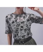 【ハレ/HARE】の2WAYフラワーフロッキーUネックT 人気、トレンドファッション・服の通販 founy(ファニー) ファッション Fashion レディースファッション Ladies' Fashion Online インナー Inner ウェーブ Wave ヴィンテージ Vintage カーゴパンツ Cargo Pants シアー Sheer ストレート Straight デニム Denim 定番 Standard 人気 Popularity おすすめ Recommend 夏 Summer エレガント 上品 Elegant thumbnail グレー10|ID: prp329100004585868 ipo3291000000032576652