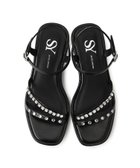 【その他のブランド/Other】のSY ビジューラインウェッジ サンダル55● BLACK|ID: prp329100004585921 ipo3291000000032709660