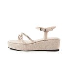 【その他のブランド/Other】のSY ビジューラインウェッジ サンダル55● BEIGE|ID: prp329100004585921 ipo3291000000032709661
