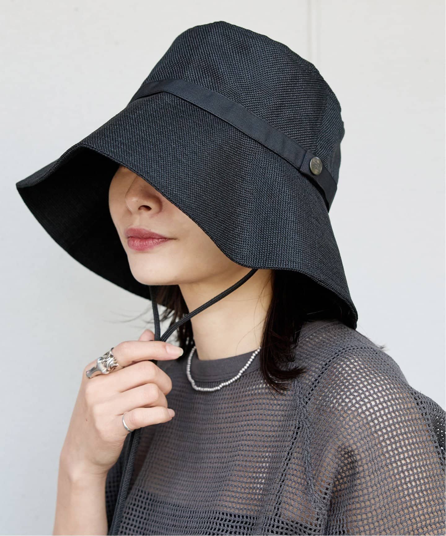 【ジャーナルスタンダード/JOURNAL STANDARD】の【THE NORTH FACE/ ザノースフェイス】HIKE Bloom Hat インテリア・キッズ・メンズ・レディースファッション・服の通販 founy(ファニー) 　ファッション　Fashion　レディースファッション　WOMEN　帽子　Hats　2025年　2025　2025春夏・S/S　Ss,Spring/Summer,2025　ブラック|ID: prp329100004585930 ipo3291000000032517635