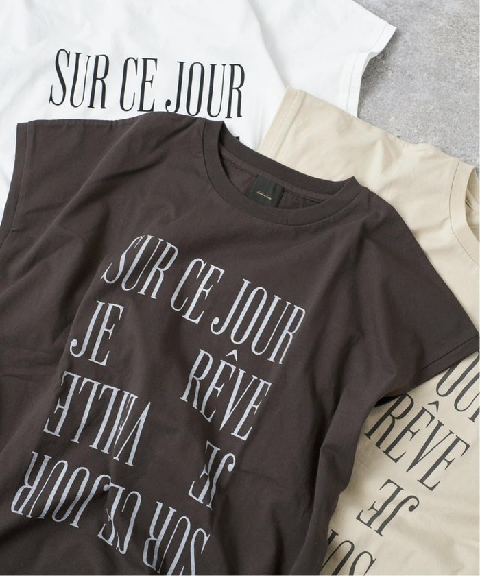 【スピック&スパン/Spick & Span】の《追加》ロゴフレンチ Tシャツ1 インテリア・キッズ・メンズ・レディースファッション・服の通販 founy(ファニー) https://founy.com/ ファッション Fashion レディースファッション Ladies' Fashion Online トップス・カットソー Tops/Tshirt シャツ/ブラウス Shirts/Blouses ロング / Tシャツ T-Shirts フレンチ French 人気 Popularity 再入荷 Restock/Back In Stock/Re Arrival |ID: prp329100004585933 ipo3291000000032659021