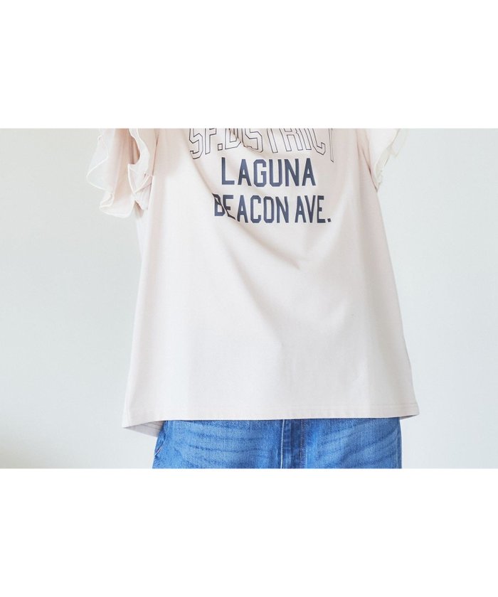 【コーエン/COEN】の【WEB限定】チュールレイヤーフリルスリーブTシャツ インテリア・キッズ・メンズ・レディースファッション・服の通販 founy(ファニー) https://founy.com/ ファッション Fashion レディースファッション Ladies' Fashion Online トップス・カットソー Tops/Tshirt シャツ/ブラウス Shirts/Blouses ロング / Tシャツ T-Shirts インナー Inner カットソー Cut And Sew サロペット Overalls シンプル Simple チュール Tulle バランス Balance フェミニン Feminine |ID: prp329100004585941 ipo3291000000032679477