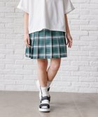 【グローバルワーク/GLOBAL WORK / KIDS】のムテキプリティプリーツスカート/キッズ/983010 グリーンチェック75|ID: prp329100004585942 ipo3291000000032517790