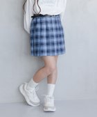 【グローバルワーク/GLOBAL WORK / KIDS】のムテキプリティプリーツスカート/キッズ/983010 ネイビーチェック88|ID: prp329100004585942 ipo3291000000032517793