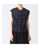 【マーコート/MARcourt】のmizuiro ind ドットプリントキャッチワッシャーノースリーブシャツ 人気、トレンドファッション・服の通販 founy(ファニー) ファッション Fashion レディースファッション Fashion for Women トップス・カットソー Cut & Sew Tops キャミソール&ノースリーブ Camisoles & Sleeveless Tops シャツ・ブラウス・オフィスカジュアル Elegant Blouses & Button-Ups オケージョン Occasion Wear コンパクト Compact, Small Size ドット Polka Dot, Dot Pattern ワッシャー Washer, Crinkled Finish 人気 Popular, Best Seller thumbnail ネイビー|ID: prp329100004585960 ipo3291000000032674416