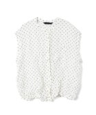 【マーコート/MARcourt】のmizuiro ind ドットプリントキャッチワッシャーノースリーブシャツ 人気、トレンドファッション・服の通販 founy(ファニー) ファッション Fashion レディースファッション Fashion for Women トップス・カットソー Cut & Sew Tops キャミソール&ノースリーブ Camisoles & Sleeveless Tops シャツ・ブラウス・オフィスカジュアル Elegant Blouses & Button-Ups オケージョン Occasion Wear コンパクト Compact, Small Size ドット Polka Dot, Dot Pattern ワッシャー Washer, Crinkled Finish 人気 Popular, Best Seller thumbnail オフホワイト|ID: prp329100004585960 ipo3291000000032674418