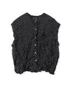 【マーコート/MARcourt】のmizuiro ind ドットプリントキャッチワッシャーノースリーブシャツ 人気、トレンドファッション・服の通販 founy(ファニー) ファッション Fashion レディースファッション Fashion for Women トップス・カットソー Cut & Sew Tops キャミソール&ノースリーブ Camisoles & Sleeveless Tops シャツ・ブラウス・オフィスカジュアル Elegant Blouses & Button-Ups オケージョン Occasion Wear コンパクト Compact, Small Size ドット Polka Dot, Dot Pattern ワッシャー Washer, Crinkled Finish 人気 Popular, Best Seller thumbnail ブラック|ID: prp329100004585960 ipo3291000000032674419