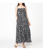 【プレフェリール/PREFERIR】の花柄ラップルキャミワンピース ブラック|ID: prp329100004586042 ipo3291000000032518725
