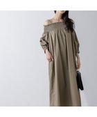 【ナノ ユニバース/nano universe】の2wayシャーリングオフショルダーワンピース 人気、トレンドファッション・服の通販 founy(ファニー) ファッション Fashion レディースファッション WOMEN ワンピース Dress オフショルダーワンピース・ドレス Off The Shoulder Dresses おすすめ Recommend ウォッシャブル Washable デニム Denim フェミニン Feminine リネン Linen thumbnail モカ3|ID: prp329100004586058 ipo3291000000032518959