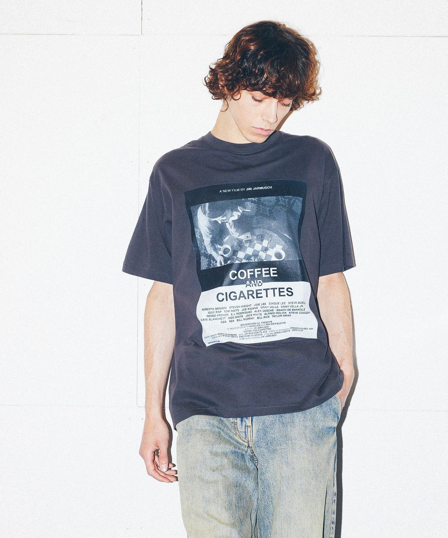 【ボンジュールレコード/bonjour records】のJIM JARMUSCH/ジム・ジャームッシュ Coffee and Cigarettes T for BonjourRecords インテリア・キッズ・メンズ・レディースファッション・服の通販 founy(ファニー) 　ファッション　Fashion　レディースファッション　Fashion for Women　ダウン　Down, Puffer　ニューヨーク　New York, NYC Style　卒業式　Graduation Ceremony　ブラック(01)|ID: prp329100004586073 ipo3291000000033504582