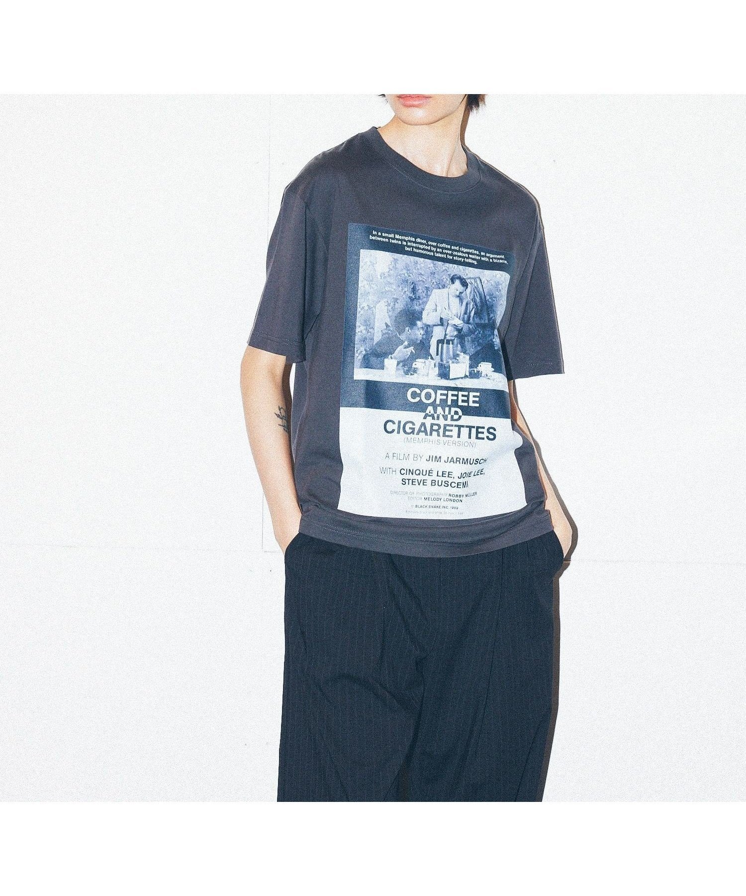 【ボンジュールレコード/bonjour records】のJIM JARMUSCH/ジム・ジャームッシュ Coffee and Cigarettes T for BonjourRecords インテリア・キッズ・メンズ・レディースファッション・服の通販 founy(ファニー) 　ファッション　Fashion　レディースファッション　Fashion for Women　ダウン　Down, Puffer　ニューヨーク　New York, NYC Style　卒業式　Graduation Ceremony　ブラック系(02)|ID: prp329100004586073 ipo3291000000033504584