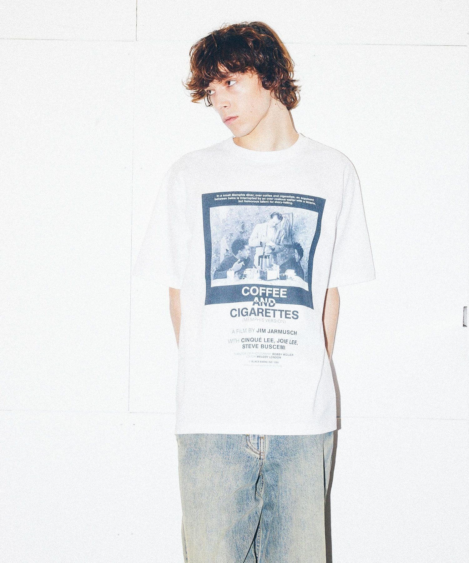 【ボンジュールレコード/bonjour records】のJIM JARMUSCH/ジム・ジャームッシュ Coffee and Cigarettes T for BonjourRecords インテリア・キッズ・メンズ・レディースファッション・服の通販 founy(ファニー) 　ファッション　Fashion　レディースファッション　Fashion for Women　ダウン　Down, Puffer　ニューヨーク　New York, NYC Style　卒業式　Graduation Ceremony　ホワイト系(11)|ID: prp329100004586073 ipo3291000000033504586
