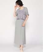 【ラナン/Ranan】のRanan/ビスチェ付ワンピセットアップ グレー|ID: prp329100004586102 ipo3291000000032519248