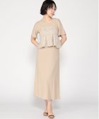 【ラナン/Ranan】のRanan/ビスチェ付ワンピセットアップ ベージュ|ID: prp329100004586102 ipo3291000000032519250