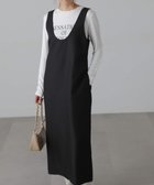 【フリーズマート/FREE'S MART】の深Uネックジャンスカ 人気、トレンドファッション・服の通販 founy(ファニー) ファッション Fashion レディースファッション Fashion for Women インナー Innerwear シェイプ Shape, Slim Fit バランス Balance, Style Balance フェミニン Feminine, Girly メランジ Melange, Mixed Yarn thumbnail ブラック|ID: prp329100004586138 ipo3291000000032729206