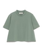 【デミルクス ビームス/Demi-Luxe BEAMS】のモックネック ショート Tシャツ 人気、トレンドファッション・服の通販 founy(ファニー) ファッション Fashion レディースファッション Ladies' Fashion Online トップス・カットソー Tops/Tshirt シャツ/ブラウス Shirts/Blouses ロング / Tシャツ T-Shirts ショート Short バランス Balance モックネック Mock Neck 夏 Summer thumbnail MOSS_GREEN|ID: prp329100004586146 ipo3291000000032671811