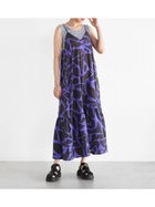 【ヴァン/Vin】のアニマルパターンキャミワンピース 人気、トレンドファッション・服の通販 founy(ファニー) ファッション Fashion レディースファッション Fashion for Women ワンピース Dresses キャミソールワンピース Camisole Dresses アニマル Animal Print インナー Innerwear キャミワンピース Cami Dress, Slip Dress ロング Long, Long-Length thumbnail パープル|ID: prp329100004586163 ipo3291000000033271849