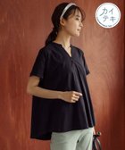【グローバルワーク/GLOBAL WORK】の快適スキッパープルオーバー/987170 ブラック09|ID: prp329100004586189 ipo3291000000032742500