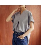 【グローバルワーク/GLOBAL WORK】の快適スキッパープルオーバー/987170 スモーキーサックス82|ID: prp329100004586189 ipo3291000000032742509