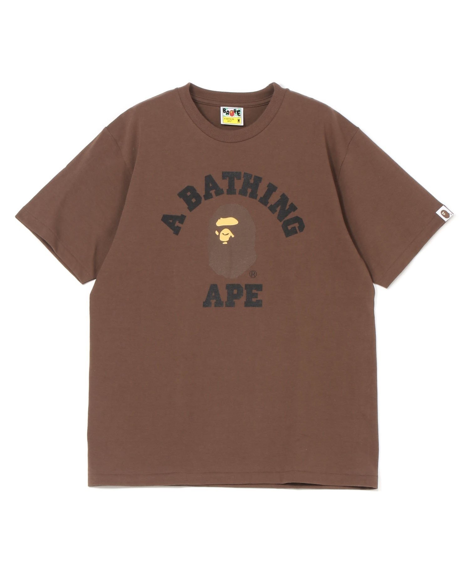 【その他のブランド/Other】のCOLLEGE TEE インテリア・キッズ・メンズ・レディースファッション・服の通販 founy(ファニー) 　ファッション　Fashion　メンズファッション　Fashion for Men　インナー　Innerwear　ショート　Short, Short Length　スリーブ　Sleeve, Long Sleeve / Short Sleeve　フロント　Front, Front Design　プリント　Print, Printed Pattern　ラバー　Rubber, Rubber Sole　BROWN|ID: prp329100004586232 ipo3291000000032997504