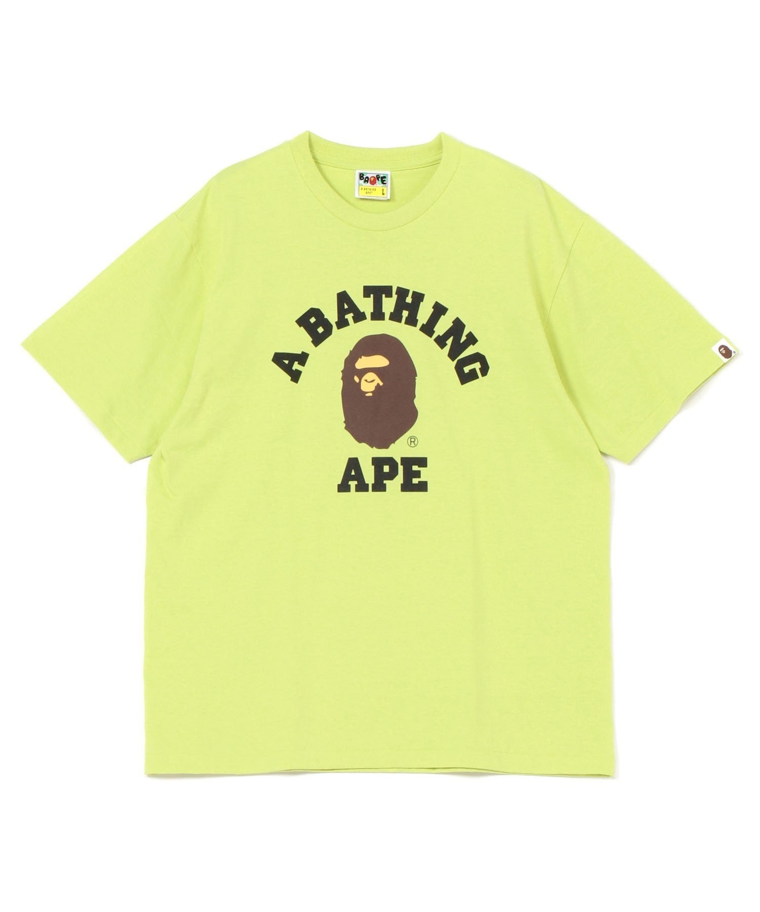 【その他のブランド/Other】のCOLLEGE TEE インテリア・キッズ・メンズ・レディースファッション・服の通販 founy(ファニー) 　ファッション　Fashion　メンズファッション　Fashion for Men　インナー　Innerwear　ショート　Short, Short Length　スリーブ　Sleeve, Long Sleeve / Short Sleeve　フロント　Front, Front Design　プリント　Print, Printed Pattern　ラバー　Rubber, Rubber Sole　LIGHT GREEN|ID: prp329100004586232 ipo3291000000032997511