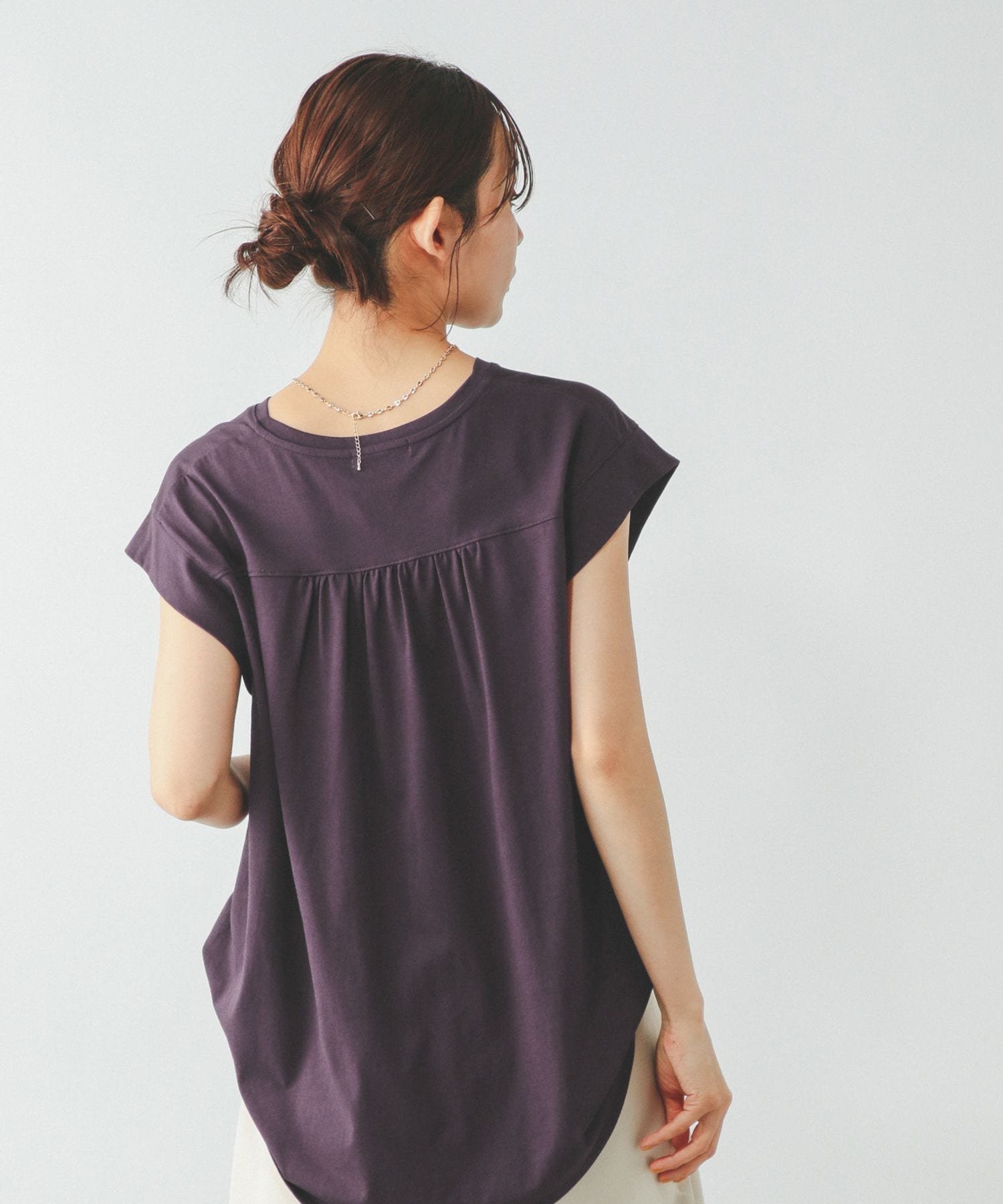 【グローバルワーク/GLOBAL WORK】のフローズンTバックフレア/451574 インテリア・キッズ・メンズ・レディースファッション・服の通販 founy(ファニー) 　ファッション　Fashion　レディースファッション　Fashion for Women　バッグ　Bags　おすすめ　Recommended / Our Picks　ギャザー　Gathered, Ruffled　ショート　Short, Short Length　スリーブ　Sleeve, Long Sleeve / Short Sleeve　デニム　Denim, Jeans Material　バランス　Balance, Style Balance　フレア　Flare, Flared　フレンチ　French, French Style　ワイド　Wide, Wide Fit　吸水　Absorbent, Quick-Dry　プラムブラウン59|ID: prp329100004586250 ipo3291000000032606140