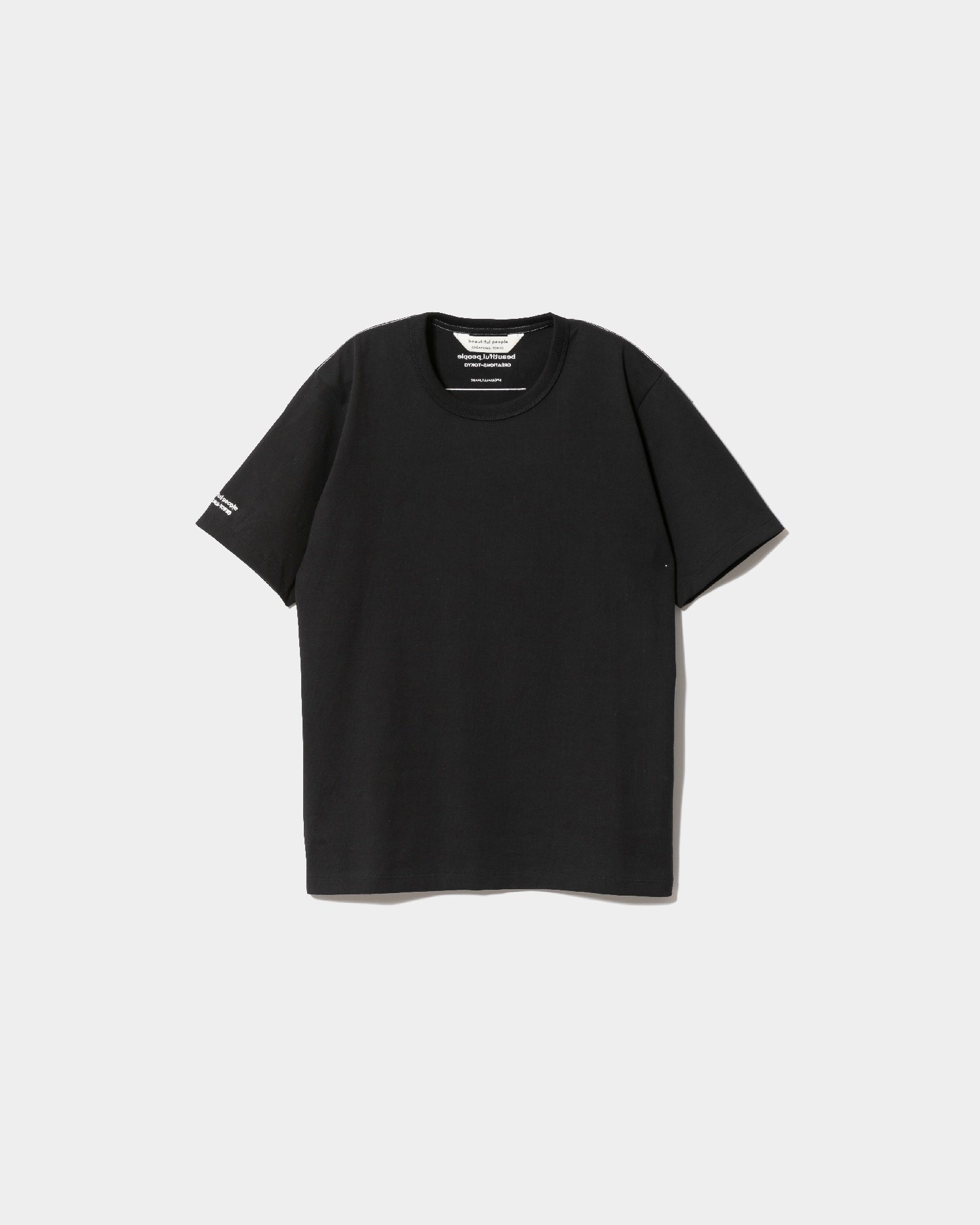 【ビューティフル ピープル/beautiful people】の60/3 jersey quality display T インテリア・キッズ・メンズ・レディースファッション・服の通販 founy(ファニー) 　ファッション　Fashion　レディースファッション　Fashion for Women　コンパクト　Compact, Small Size　フラット　Flat, Flat Shoes　エレガント 上品　Elegant　半袖　Short Sleeve, Half Sleeve　black|ID: prp329100004586284 ipo3291000000032739738