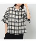 【ニコアンド/niko and】のシアーオンブレチェックフリルシャツ 人気、トレンドファッション・服の通販 founy(ファニー) ファッション Fashion レディースファッション Ladies' Fashion Online トップス・カットソー Tops/Tshirt シャツ/ブラウス Shirts/Blouses おすすめ Recommend シアー Sheer シンプル Simple タンク Tank チェック Check ノースリーブ No Sleeve バランス Balance フリル Frills エレガント 上品 Elegant 半袖 Short Sleeve 夏 Summer thumbnail オフ|ID: prp329100004586315 ipo3291000000032609415