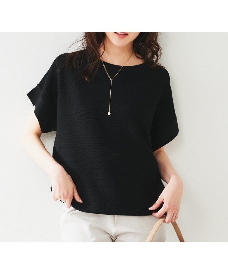 【アンタイトル/UNTITLED】のストレッチコクーンニット インテリア・キッズ・メンズ・レディースファッション・服の通販 founy(ファニー) 　ファッション　Fashion　レディースファッション　Ladies' Fashion Online　トップス・カットソー　Tops/Tshirt　ニット　Knit Tops　ストレッチ　Stretch　夏　Summer　ブラック|ID: prp329100004586318 ipo3291000000032626881