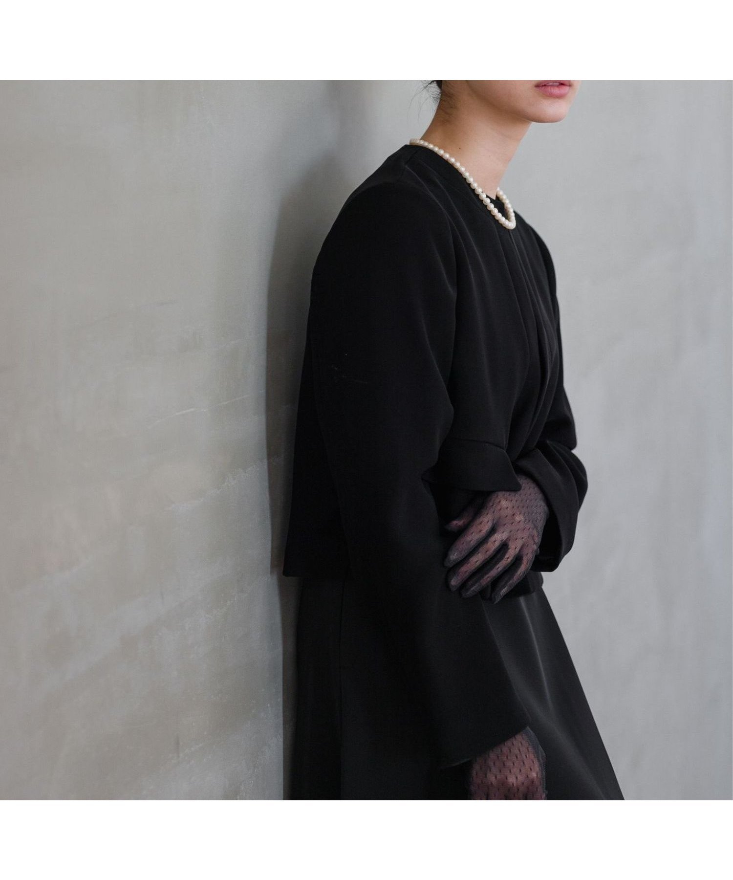 【アンデミュウ/Andemiu】の【T.P.O】ノーカラージャケット 人気、トレンドファッション・服の通販 founy(ファニー) 　ファッション　Fashion　レディースファッション　Ladies' Fashion Online　アウター　Coat Outerwear　ジャケット　Jackets　ノーカラージャケット　No Collar Leather Jackets　ジャケット　Jacket　セレモニー　Ceremony　フォーマル　Formal　フラップ　Flap　プレーン　Plane　ポケット　Pocket　リップ　Lip　 other-1|ID: prp329100004586352 ipo3291000000032610016