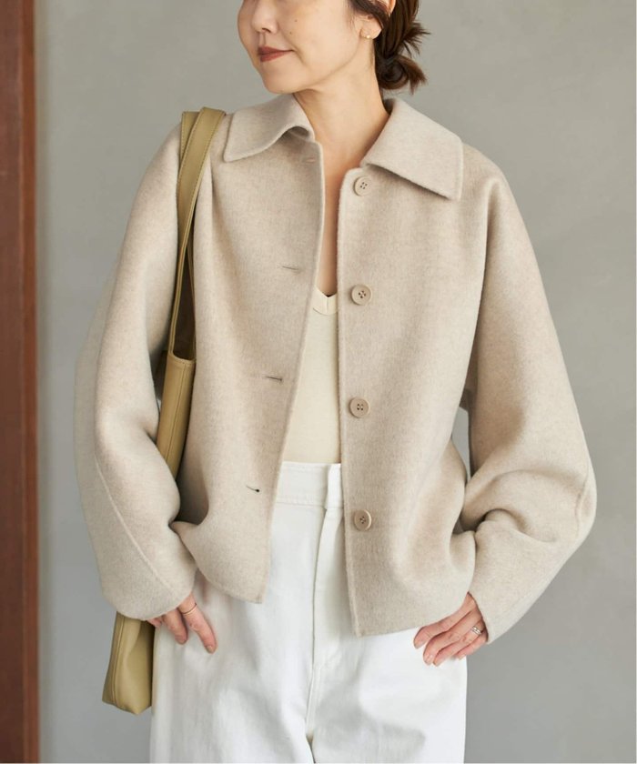【プラージュ/Plage】のHAMILTON Jacket コート インテリア・キッズ・メンズ・レディースファッション・服の通販 founy(ファニー) https://founy.com/ ファッション Fashion レディースファッション Fashion for Women アウター Coat / Outerwear Collection コート・ロングコート・ピーコート Long Coats, Peacoats & More レディースジャケット・軽アウター Jackets ショート Short, Short Length トレンド Trend, Trending Now フォルム Silhouette, Form 人気 Popular, Best Seller A/W・秋冬 Autumn/Winter |ID: prp329100004586392 ipo3291000000032521549
