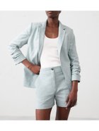 【バナナリパブリック ファクトリーストア/BANANA REPUBLIC FACTORY STORE】のBANANA REPUBLIC FACTORY STORE リネンブレンド ヘリンボーン ヘイデンブレザー 人気、トレンドファッション・服の通販 founy(ファニー) ファッション Fashion レディースファッション Fashion for Women シャーリング Shirring, Ruched スタイリッシュ Stylish, Fashionable スリーブ Sleeve, Long Sleeve / Short Sleeve リネン Linen, Linen Fabric thumbnail BALI_BLUE|ID: prp329100004586398 ipo3291000000033567491
