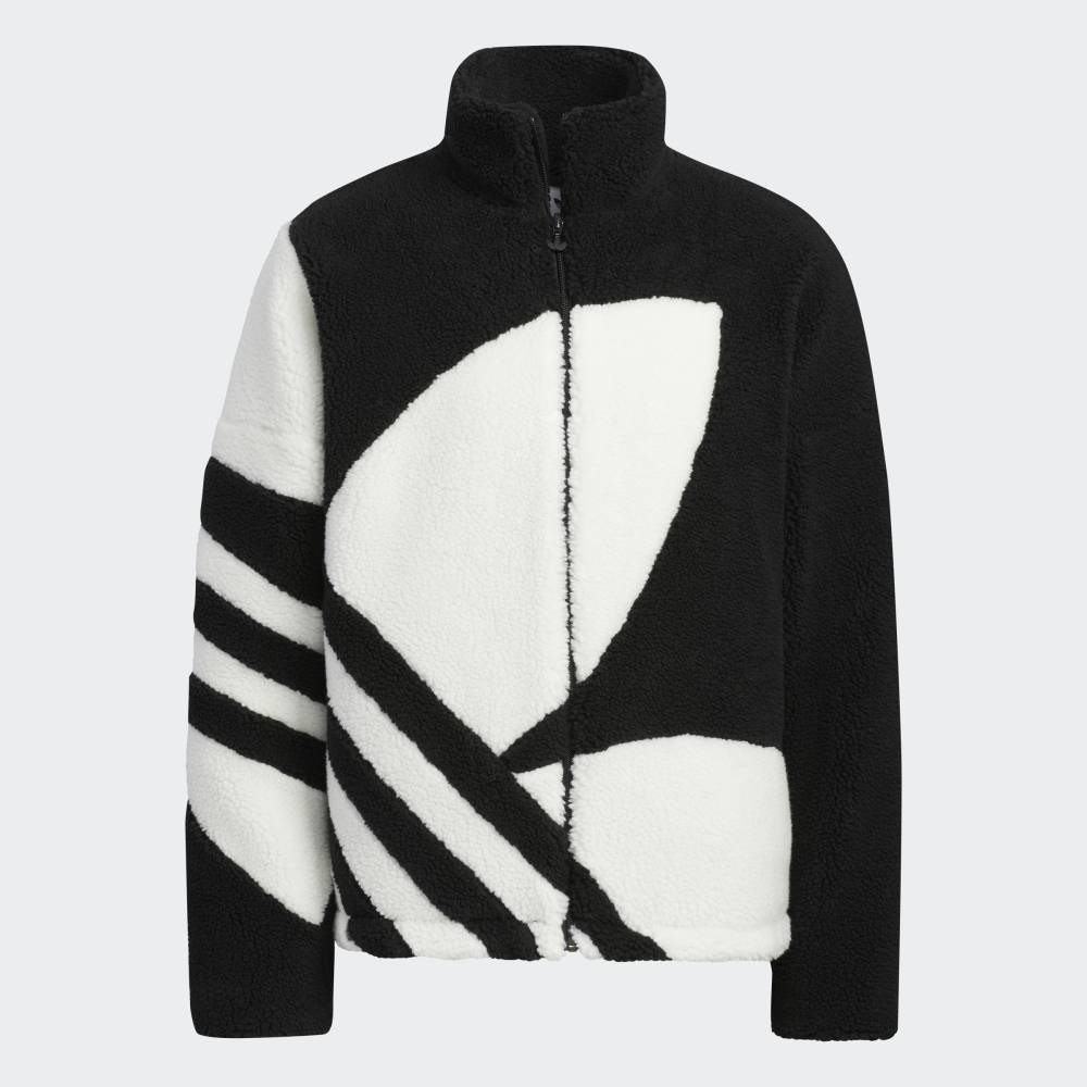【アディダス/adidas】の【公式】アディダス adidas シェルパ トラックジャケット インテリア・キッズ・メンズ・レディースファッション・服の通販 founy(ファニー) 　ファッション　Fashion　レディースファッション　Ladies' Fashion Online　アウター　Coat Outerwear　ジャケット　Jackets　ジップ　Zip　ジャケット　Jacket　スタンド　Stand　ブラック|ID: prp329100004586421 ipo3291000000032521812
