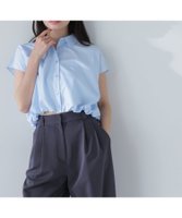 【ナチュラル ビューティー ベーシック/NATURAL BEAUTY BASIC】のクロップドドルマンシャツ 人気、トレンドファッション・服の通販 founy(ファニー) ファッション Fashion レディースファッション WOMEN トップス・カットソー Tops/Tshirt シャツ/ブラウス Shirts/Blouses おすすめ Recommend ギャザー Gather ストレート Straight スリーブ Sleeve バランス Balance バルーン Balloon フレンチ French ブロード Broad リラックス Relax ワイド Wide |ID:prp329100004586436