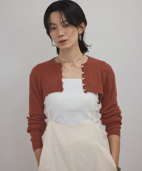 【サロン アダム エ ロペ/SALON adam et rope'】の【WEB限定】ループヤーンリブショートカーディガン/ボレロ セットアップ対応 人気、トレンドファッション・服の通販 founy(ファニー) ファッション Fashion レディースファッション Fashion for Women トップス・カットソー Cut & Sew Tops カーディガン・羽織り Layered Style Cardigans カーディガン Cardigan, Knitwear キャミソール Camisole, Spaghetti Strap Top クロップド Cropped, Short Length コンパクト Compact, Small Size ショート Short, Short Length セットアップ Set-Up, Coordinated Outfit タンク Tank Top, Sleeveless Top デニム Denim, Jeans Material ノースリーブ Sleeveless, No-Sleeve フロント Front, Front Design ボトム Bottoms, Lower Wear ボレロ Bolero, Short Cardigan 羽織 Haori, Light Jacket リラックス Relax, Relaxed Fit ワイド Wide, Wide Fit おすすめ Recommended / Our Picks |ID:prp329100004586440