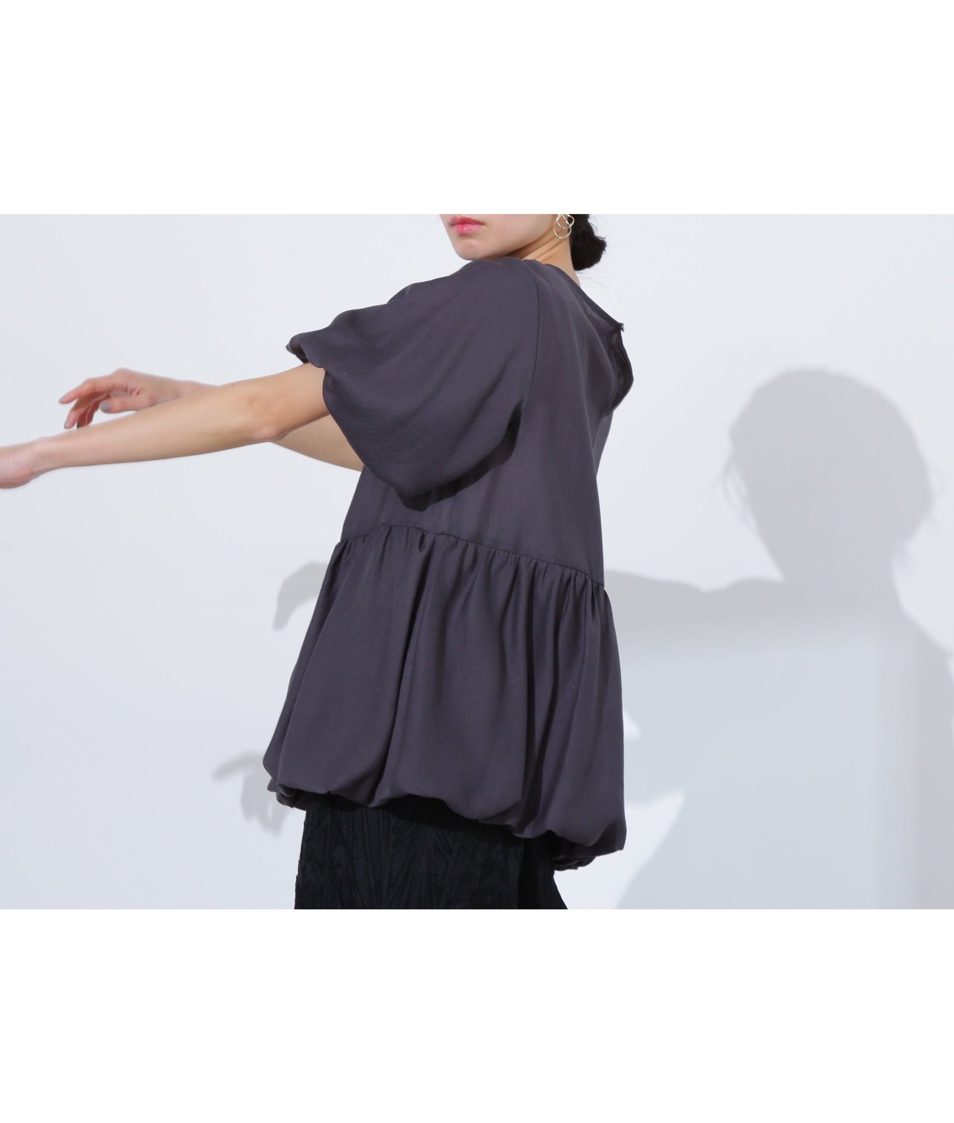 【エヌ ナチュラルビューティーベーシック/N.Natural Beauty basic】のシアーペプラムブラウス 人気、トレンドファッション・服の通販 founy(ファニー) 　ファッション　Fashion　レディースファッション　WOMEN　トップス・カットソー　Tops/Tshirt　シャツ/ブラウス　Shirts/Blouses　おすすめ　Recommend　チュール　Tulle　トレンド　Trend　バルーン　Balloon　 other-1|ID: prp329100004586445 ipo3291000000032521935