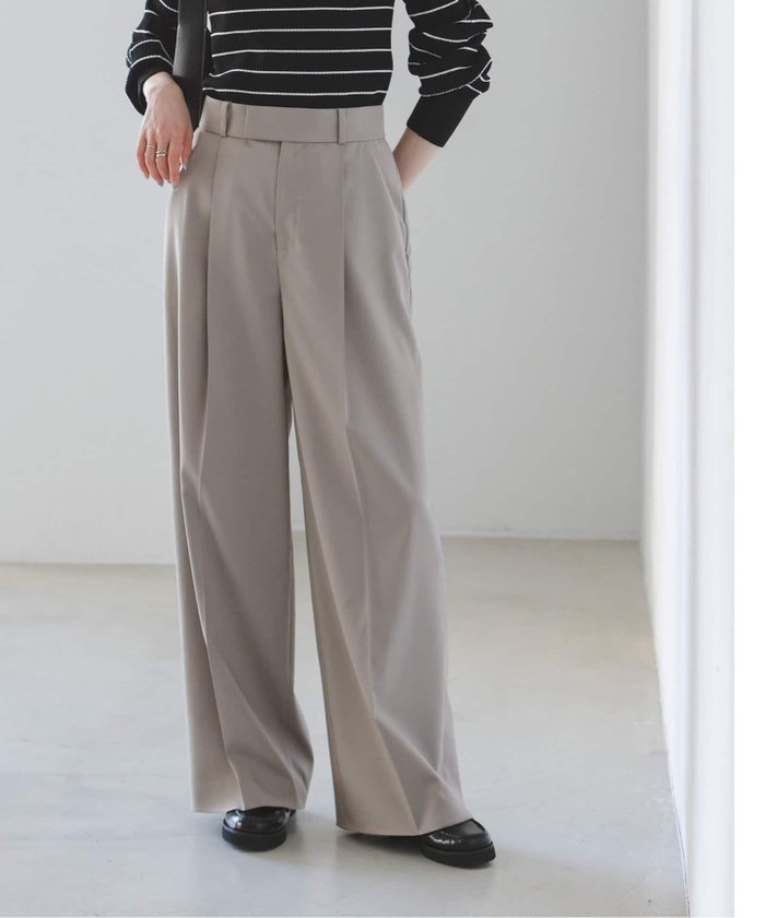 【ノーブル / スピック&スパン/NOBLE / Spick & Span】の《追加》エステルツイルストレッチスラックスパンツ2 インテリア・キッズ・メンズ・レディースファッション・服の通販 founy(ファニー) https://founy.com/ ファッション Fashion レディースファッション Fashion for Women パンツ Pants & Trousers 人気 Popular, Best Seller 再入荷 Restock / Back in Stock |ID: prp329100004586492 ipo3291000000032715566