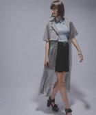 【ハレ/HARE】のジャケットライクシアーワンピース グレー12|ID: prp329100004586859 ipo3291000000032527341