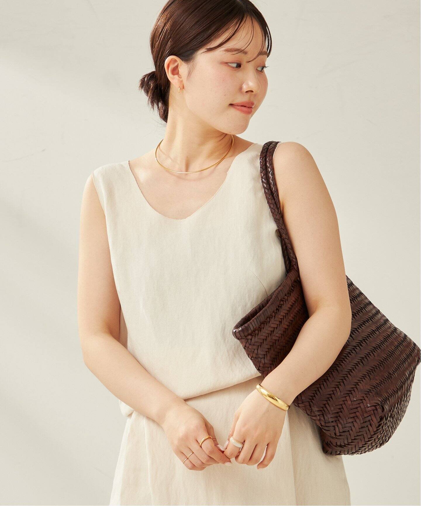 【プラージュ/Plage】のnatural tank ブラウス インテリア・キッズ・メンズ・レディースファッション・服の通販 founy(ファニー) 　ファッション　Fashion　レディースファッション　Ladies' Fashion Online　トップス・カットソー　Tops/Tshirt　シャツ/ブラウス　Shirts/Blouses　おすすめ　Recommend　セットアップ　Set Up　タンク　Tank　リネン　Linen　エレガント 上品　Elegant　ナチュラル|ID: prp329100004586934 ipo3291000000032609105