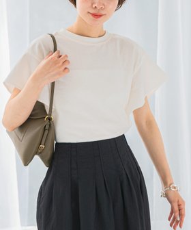 【アーバンリサーチ ロッソ/URBAN RESEARCH ROSSO】のUVカットフレアスリーブカットソー 人気、トレンドファッション・服の通販 founy(ファニー) ファッション Fashion レディースファッション Fashion for Women トップス・カットソー Cut & Sew Tops カットソー・ベーシックTシャツ Cut-and-Sewn Tops / Stretch Tees & Basics 2025年 2025 2025春夏・S/S Spring/Summer 2025 SS25 カットソー Cut and Sewn Top スリーブ Sleeve, Long Sleeve / Short Sleeve フレア Flare, Flared リゾート Resort, Vacation Style エレガント 上品 Elegant 夏 Summer S/S・春夏 SS, Spring/Summer, Warm Season ビジネス 仕事 通勤 Business / Work / Commuting |ID:prp329100004586981