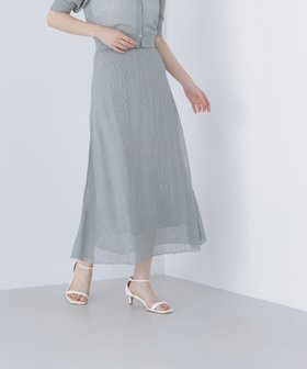 【ナチュラル ビューティー ベーシック/NATURAL BEAUTY BASIC】のレースニットスカート 人気、トレンドファッション・服の通販 founy(ファニー) ファッション Fashion レディースファッション Ladies' Fashion Online スカート Skirt カーディガン Cardigan ダウン Down トレンド Trend フィット Fit レース Race |ID:prp329100004587010