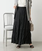 【その他のブランド/Other】の【30分で完売!】クリンクルアシメギャザースカート ブラック|ID: prp329100004587029 ipo3291000000032972122