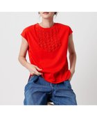 【ビューティ&ユース ユナイテッドアローズ/BEAUTY&YOUTH / UNITED ARROWS】の【WEB限定】フリル ノースリーブプルオーバー -ウォッシャブル- RED|ID: prp329100004587035 ipo3291000000033224582