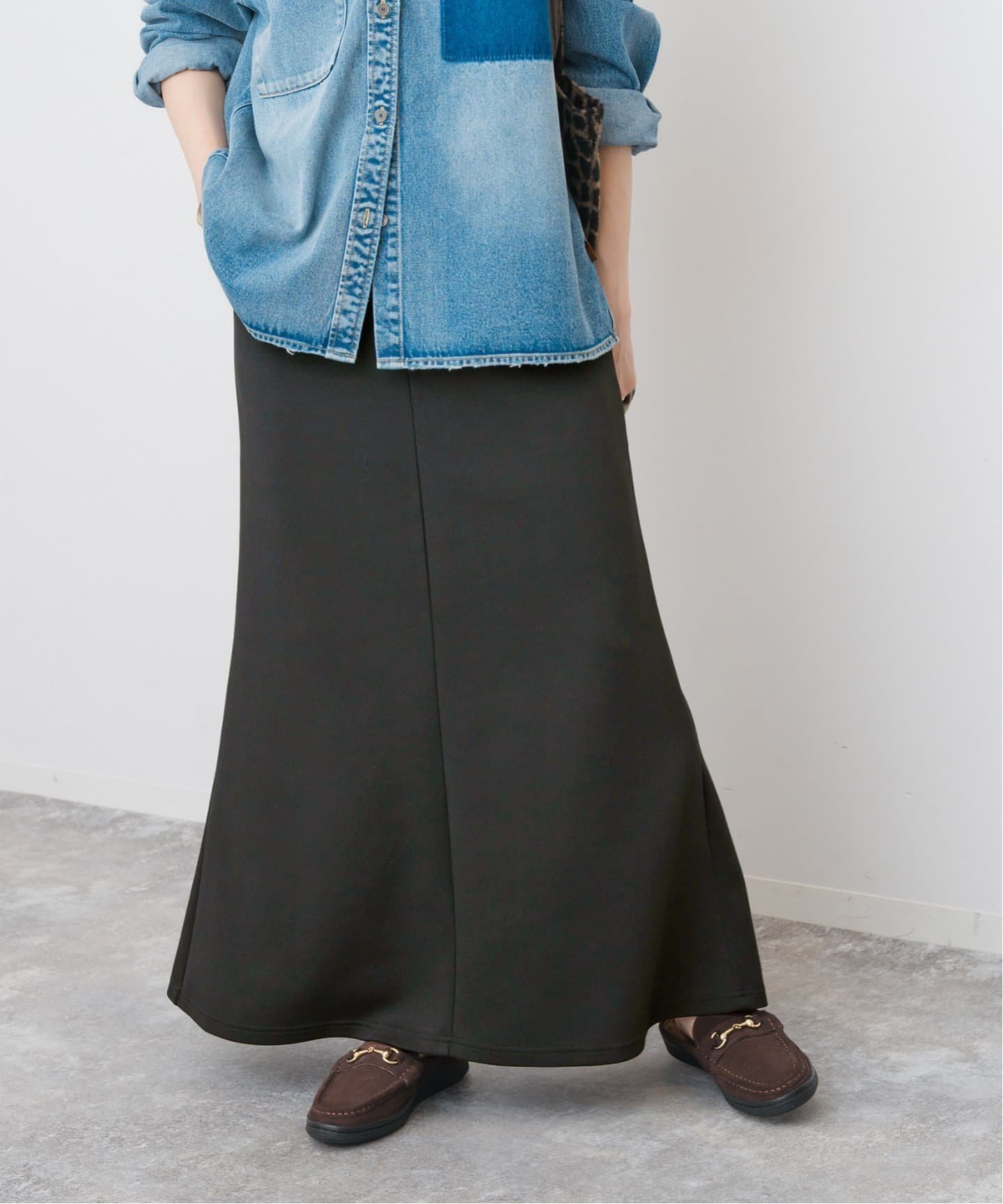 【スピック&スパン/Spick & Span】のジャージフレアスカート インテリア・キッズ・メンズ・レディースファッション・服の通販 founy(ファニー) 　ファッション　Fashion　レディースファッション　Ladies' Fashion Online　スカート　Skirt　Aライン/フレアスカート　Flared A-Line Skirts　おすすめ　Recommend　カットソー　Cut And Sew　シンプル　Simple　ジャージ　Jersey　スウェット　Sweat　ストレッチ　Stretch　フレア　Flare　秋　Autumn/Fall　ブラック|ID: prp329100004587128 ipo3291000000032529663