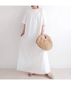【コーナーズ/CORNERS】の【CORNERS by yui】配色ステッチラグランTシャツワンピース 人気、トレンドファッション・服の通販 founy(ファニー) ファッション Fashion レディースファッション Ladies' Fashion Online ワンピース Dress シャツワンピース Shirt Dresses 夏 Summer 定番 Standard |ID:prp329100004587167