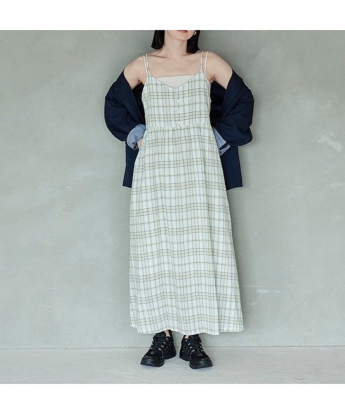【フリークスストア/FREAK'S STORE】の【5月10日12 00発売】リネンチェック キャミワンピース 24SS インテリア・キッズ・メンズ・レディースファッション・服の通販 founy(ファニー) https://founy.com/ ファッション Fashion レディースファッション Ladies' Fashion Online ワンピース Dress キャミワンピース No Sleeve Dresses 2024年 2024 2024春夏・S/S Ss,Spring/Summer,2024 おすすめ Recommend インナー Inner キャミソール Camisole キャミワンピース Cami Dress ジャケット Jacket チェック Check リネン Linen 夏 Summer S/S・春夏 Ss・Spring/Summer |ID: prp329100004587180 ipo3291000000032530367