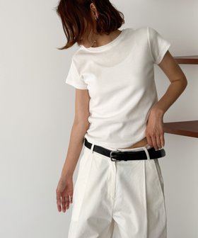 【キャナルジーン/CANAL JEAN】のHARING コンパクトTシャツ 人気、トレンドファッション・服の通販 founy(ファニー) ファッション Fashion レディースファッション Fashion for Women トップス・カットソー Cut & Sew Tops シャツ・ブラウス・オフィスカジュアル Elegant Blouses & Button-Ups ロングTシャツ・Tシャツ Longline T-Shirts & Tees おすすめ Recommended / Our Picks インナー Innerwear コンパクト Compact, Small Size シンプル Simple, Minimal |ID:prp329100004587199