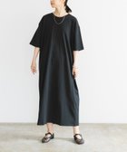 【アーバンリサーチ/URBAN RESEARCH】のルーズTシャツワンピース BLACK|ID: prp329100004587219 ipo3291000000032530890